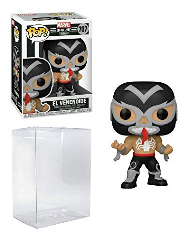 Funko Venom El Venenoide Pop #707 Pop Marvel Luchadores Vinyl Figure (Bundled with EcoTek Protector to Protect Display Box) von Funko