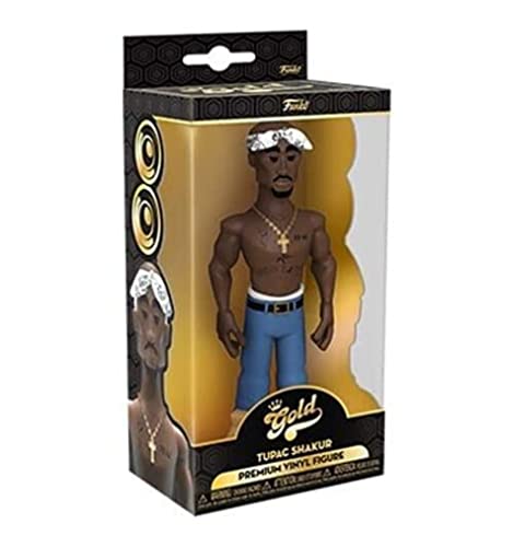Funko Vinyl Gold 5": Tupac - Sammelbare Vinyl-Actionfigur - Geschenkidee Zum Geburtstag - Offizielle Handelswaren - Ideales Spielzeug Für Music Fans - Für Ihre Sammlung und Display Funko Vinyl Gold 5": Tupac - Sammelbare Vinyl-Actionfigur - Geschenkidee Zum Geburtstag - Offizielle Handelswaren - Ideales Spielzeug Für Music Fans - Für Ihre Sammlung und Display von Funko