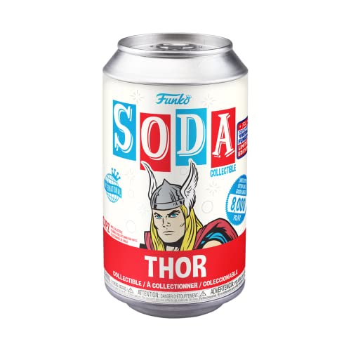 Funko Vinyl SODA: Barcelona - Thor - 1/6 Quote Für Seltene Chase-Variantease - 1 in 6 Chance of Receiving A Chase Variant - (Styles May Vary), One Size - Marvel Comics - Vinyl-Sammelfigur von Funko