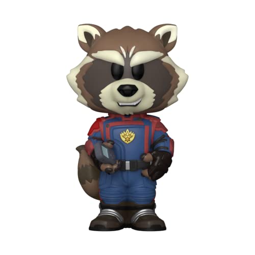 Funko Vinyl SODA: Marvel 3- Rocket Racoon Raccoon - 1/6 Quote Für Seltene Chase-Variante - Vinyl-Sammelfigur - Geschenkidee - Offizielle Handelswaren - Spielzeug Für Kinder und Erwachsene von Funko