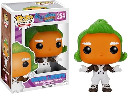 Funko Willy Wonka & The Chocolate Factory (1971) + Protector: Retro Pop! Movies Vinyl Figure (Bundled with ToyBop Box Protector Collector Case) (Oompa Loompa) von Funko