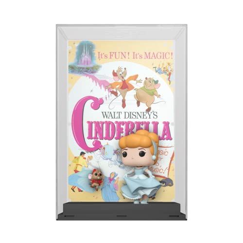 Funko Pop! Movie Poster: Disney - Cinderella - Vinyl-Sammelfigur - Geschenkidee - Offizielle Handelswaren - Spielzeug Für Kinder und Erwachsene - Modellfigur Für Sammler und Display von Funko