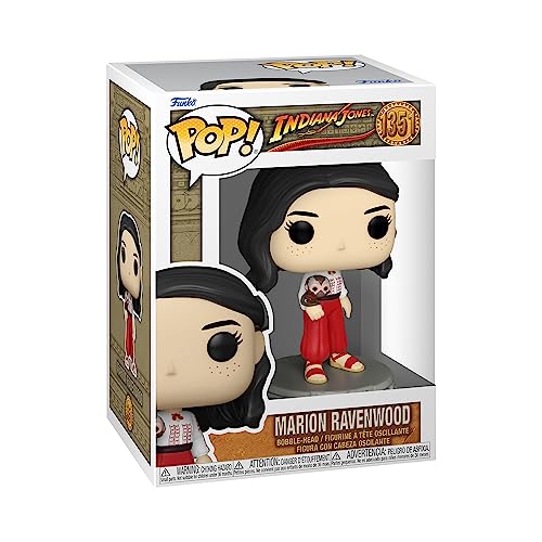 Funko Pop! Movies: Indiana Jones ROTLA - Marion - Raiders of The Lost Ark - Vinyl-Sammelfigur - Geschenkidee - Offizielle Handelswaren - Spielzeug Für Kinder und Erwachsene - Movies Fans von Funko