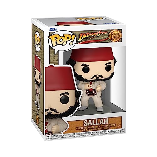 Funko Pop! Movies: Indiana Jones - Sallah - Raiders of The Lost Ark - Vinyl-Sammelfigur - Geschenkidee - Offizielle Handelswaren - Spielzeug Für Kinder und Erwachsene - Movies Fans Funko Pop! Movies: Indiana Jones - Sallah - Raiders of The Lost Ark - Vinyl-Sammelfigur - Geschenkidee - Offizielle Handelswaren - Spielzeug Für Kinder und Erwachsene - Movies Fans von Funko