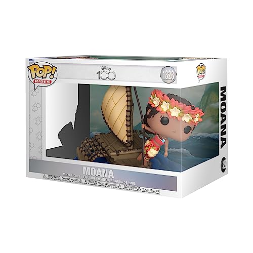 Funko Pop! Ride Super Deluxe: Disney 100 - Moana - (Finale) - Vaiana - Vinyl-Sammelfigur - Geschenkidee - Offizielle Handelswaren - Spielzeug Für Kinder und Erwachsene - Modellfigur Für Sammler von Funko