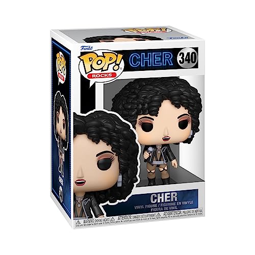 Funko Pop! Rocks: Cher - (Turn Back Time) - Vinyl-Sammelfigur - Geschenkidee - Offizielle Handelswaren - Spielzeug Für Kinder und Erwachsene - Music Fans - Modellfigur Für Sammler und Display von Funko