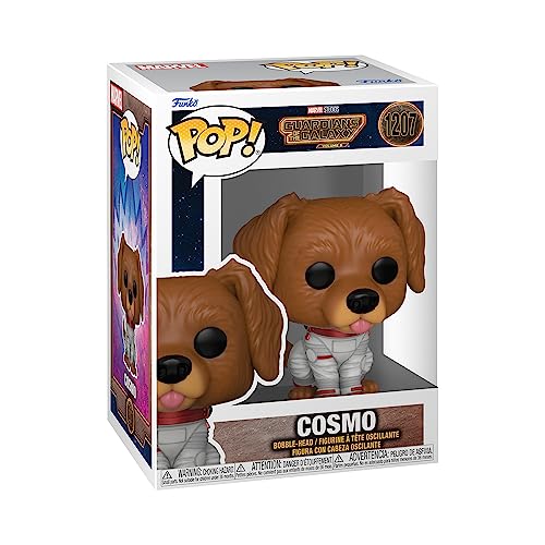 Funko Pop! Vinyl: Marvel - Guardians of The Galaxy 3 - Cosmo The Space Dog - Vinyl-Sammelfigur - Geschenkidee - Offizielle Handelswaren - Spielzeug Für Kinder und Erwachsene - Movies Fans von Funko