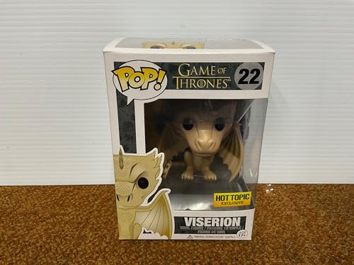 Game of Thrones POP! Vinyl Figur Gold Viserion Exclusive 10 cm von Funko