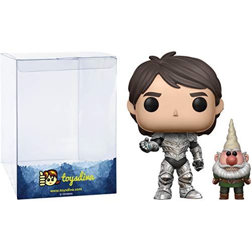 Jim w/ Gnome (Chase): Fun ko P o p ! TV Vinyl Figure Bundle with 1 Compatible 'ToysDiva' Graphic Protector (466 - 13693 - B) von Funko