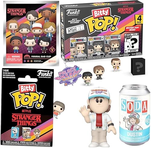 Lady of Horror Pint Size Figure Bundled with Pop! Elvira PEZ + Council Monsters Playing Cards Tin + Universal Trading Pack 4 Items von Funko