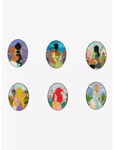 Loungefly - Disney Princess Holding Hand Enamel Pin - Ariel - Styles Vary - 1 Of 6 - Disney Princesses - Blind Box - Emaille-Nadeln - Niedliche Brosche Zum Sammeln - Für Rucksäcke & Taschen Loungefly - Disney Princess Holding Hand Enamel Pin - Ariel - Styles Vary - 1 Of 6 - Disney Princesses - Blind Box - Emaille-Nadeln - Niedliche Brosche Zum Sammeln - Für Rucksäcke & Taschen von Funko