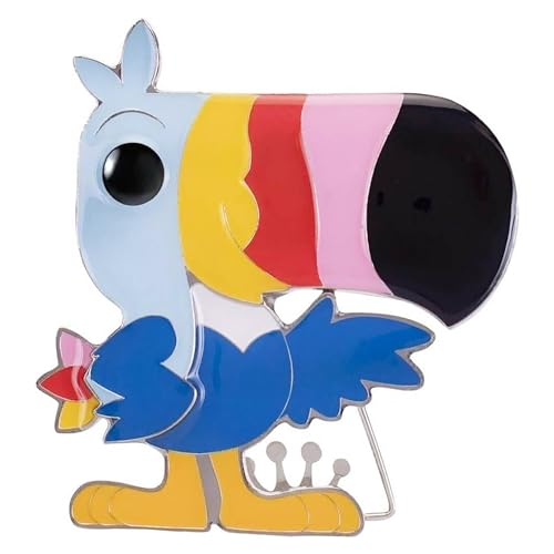 Loungefly Funko Large POP! Enamel Pin - Toucan Sam - AD ICONS: FRUIT LOOPS - TOUCAN SAM - Kelloggs Emaille-Nadeln - Niedliche Brosche Zum Sammeln - Für Rucksäcke & Taschen - Geschenkidee von Funko