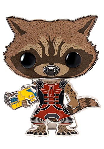 Loungefly Funko POP! Enamel Pin: Rocket Raccoon - Marvel: Guardians Of The Galaxy Emaille-Nadeln - Niedliche Brosche Zum Sammeln - Für Rucksäcke & Taschen - Geschenkidee - Offizielle Handelswaren Loungefly Funko POP! Enamel Pin: Rocket Raccoon - Marvel: Guardians Of The Galaxy Emaille-Nadeln - Niedliche Brosche Zum Sammeln - Für Rucksäcke & Taschen - Geschenkidee - Offizielle Handelswaren von funko