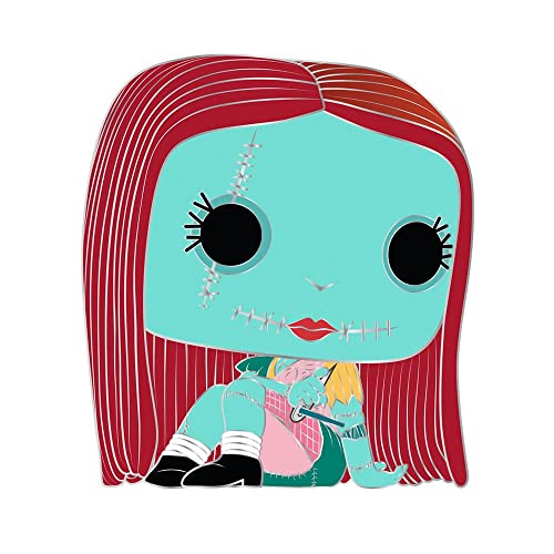 Funko Pop! Large Enamel Pin DISNEY: The Nightmare Before Christmas - Sally Emaille-Nadeln - Niedliche Brosche Zum Sammeln - Für Rucksäcke & Taschen - Geschenkidee - Offizielle Handelswaren von Funko