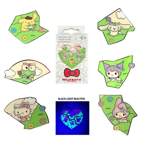 Loungefly Hello Kitty & Friends - Flower Crown - Enamel Pin - 1 Of 6 To Collect - Styles Vary - Hello Kitty - Blind Box - Emaille-Nadeln - Niedliche Brosche Zum Sammeln - Für Rucksäcke & Taschen Loungefly Hello Kitty & Friends - Flower Crown - Enamel Pin - 1 Of 6 To Collect - Styles Vary - Hello Kitty - Blind Box - Emaille-Nadeln - Niedliche Brosche Zum Sammeln - Für Rucksäcke & Taschen von Funko
