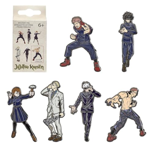 Loungefly - Jujutsu Kaisen - Ryomen Sukuna - Character Action Enamel Pin - 1 Of 12 To Collect - Styles Vary - Jujutsu Kaisen - Blind Box - Emaille-Nadeln - Niedliche Brosche Zum Sammeln & Taschen von Funko