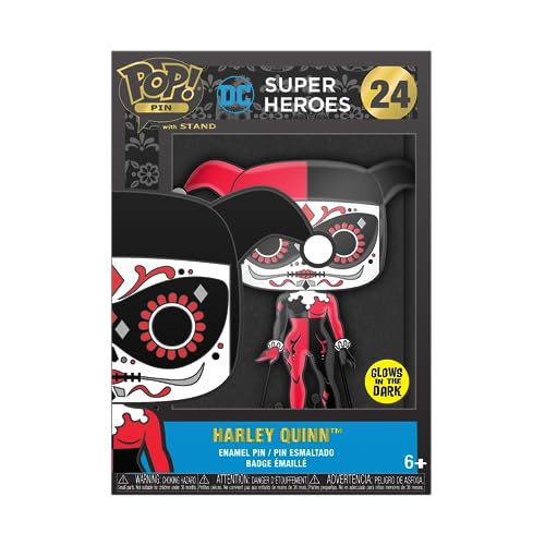Loungefly Large Enamel Pin DC Comics DOTD - Harleen Quinzel - Harley Quinn Emaille-Nadeln - Niedliche Brosche Zum Sammeln - Für Rucksäcke & Taschen - Geschenkidee - Comic Books Fans Loungefly Large Enamel Pin DC Comics DOTD - Harleen Quinzel - Harley Quinn Emaille-Nadeln - Niedliche Brosche Zum Sammeln - Für Rucksäcke & Taschen - Geschenkidee - Comic Books Fans von Funko