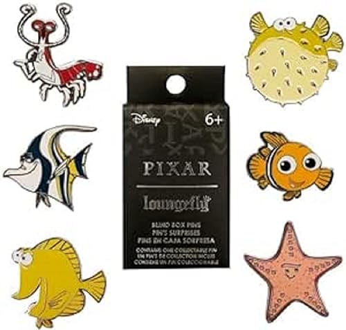 Loungefly PIXAR FINDING NEMO FISH TANK BUDDIES BLIND BOX PINS - Nemo - Disney Pixar: Finding Nemo - Blind Box Emaille-Nadeln - Niedliche Brosche Zum Sammeln - Für Rucksäcke & Taschen - Geschenkidee Loungefly PIXAR FINDING NEMO FISH TANK BUDDIES BLIND BOX PINS - Nemo - Disney Pixar: Finding Nemo - Blind Box Emaille-Nadeln - Niedliche Brosche Zum Sammeln - Für Rucksäcke & Taschen - Geschenkidee von Funko