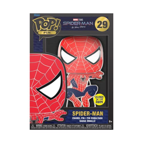 Loungefly POP! Large Enamel Pin MARVEL: SPIDERMAN TOBEY MCGUIRE - Spider-Man - Spiderman No Way Home Emaille-Nadeln - Niedliche Brosche Zum Sammeln - Für Rucksäcke & Taschen - Geschenkidee Loungefly POP! Large Enamel Pin MARVEL: SPIDERMAN TOBEY MCGUIRE - Spider-Man - Spiderman No Way Home Emaille-Nadeln - Niedliche Brosche Zum Sammeln - Für Rucksäcke & Taschen - Geschenkidee von Funko