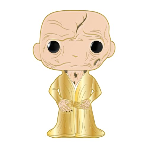 Loungefly POP! Large Enamel Enamel Pin STAR WARS: Supreme Leader Snoke - Star Wars Emaille-Nadeln - Niedliche Brosche Zum Sammeln - Für Rucksäcke & Taschen - Geschenkidee - Offizielle Handelswaren von Funko