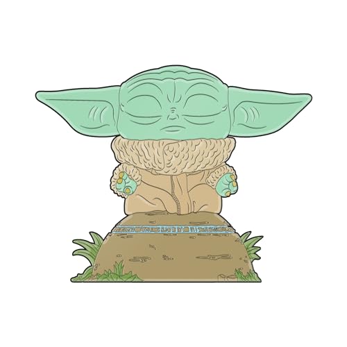 Loungefly POP! Large Enamel Enamel Pin Star Wars: GROGU - The Child - The Mandalorian Emaille-Nadeln - Niedliche Brosche Zum Sammeln - Für Rucksäcke & Taschen - Geschenkidee - Offizielle Handelswaren Loungefly POP! Large Enamel Enamel Pin Star Wars: GROGU - The Child - The Mandalorian Emaille-Nadeln - Niedliche Brosche Zum Sammeln - Für Rucksäcke & Taschen - Geschenkidee - Offizielle Handelswaren von Funko