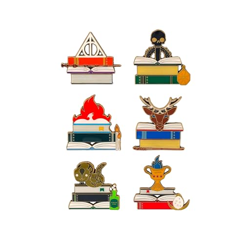 Loungefly WB HP BOOK BLIND PINS - Logo - Harry Potter - Blind Box Emaille-Nadeln - Niedliche Brosche Zum Sammeln - Für Rucksäcke & Taschen - Geschenkidee - Offizielle Handelswaren - Movies Fans Loungefly WB HP BOOK BLIND PINS - Logo - Harry Potter - Blind Box Emaille-Nadeln - Niedliche Brosche Zum Sammeln - Für Rucksäcke & Taschen - Geschenkidee - Offizielle Handelswaren - Movies Fans von Funko