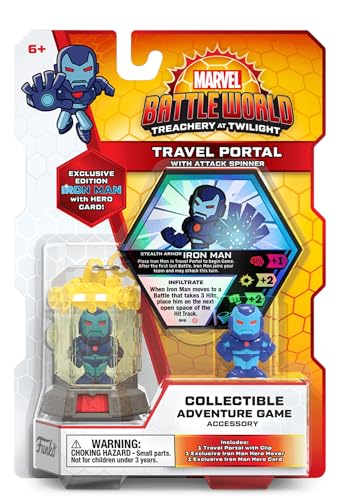 Marvel Battleworld: Treachery at Twilight – Iron Man Travel Portal Marvel Battleworld: Treachery at Twilight – Iron Man Travel Portal von Funko