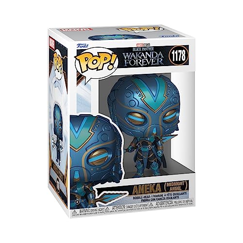 Funko Pop! Marvel: Black Panther: Wakanda Forever - Aneka - (Midnight Angel) - Vinyl-Sammelfigur - Geschenkidee - Offizielle Handelswaren - Spielzeug Für Kinder und Erwachsene - Movies Fans von Marvel