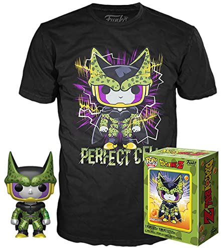 Maskfy - Set Figur Pop 38 Tee Dragon Ball Z Cell Puppen Köpfe, Mehrfarbig, M (122215) von Maskfy