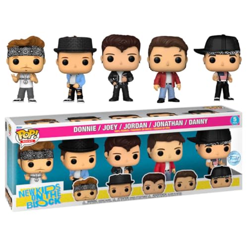 New Kids on The Block Band 5er-Pack Exklusive Pop! Vinyl-Figuren New Kids on The Block Band 5er-Pack Exklusive Pop! Vinyl-Figuren von Funko