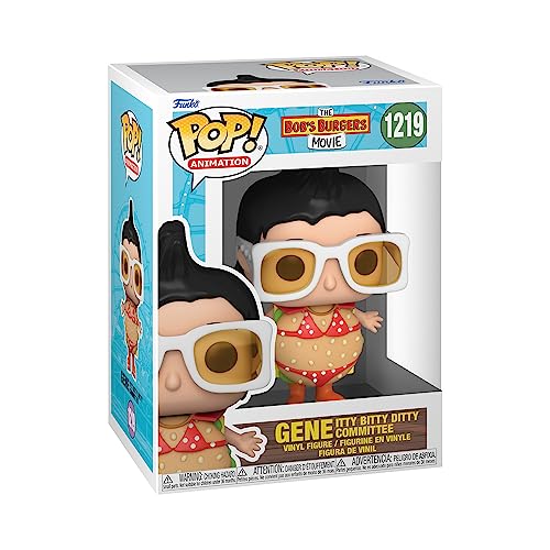 Funko Pop! Animation: Bobs Burgers - Band Gene Belcher - Bob's Burgers - Vinyl-Sammelfigur - Geschenkidee - Offizielle Handelswaren - Spielzeug Für Kinder und Erwachsene - TV Fans von Funko