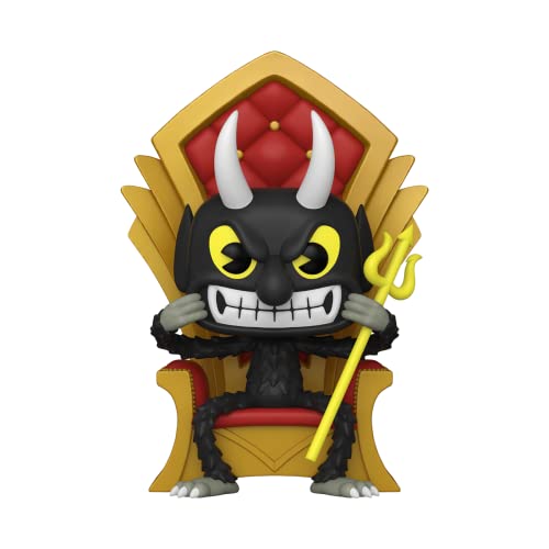 Funko Pop! Deluxe: Cuphead - The Devil in Chair - Vinyl-Sammelfigur - Geschenkidee - Offizielle Handelswaren - Spielzeug Für Kinder und Erwachsene - Video Games Fans - Modellfigur Für Sammler Funko Pop! Deluxe: Cuphead - The Devil in Chair - Vinyl-Sammelfigur - Geschenkidee - Offizielle Handelswaren - Spielzeug Für Kinder und Erwachsene - Video Games Fans - Modellfigur Für Sammler von Funko