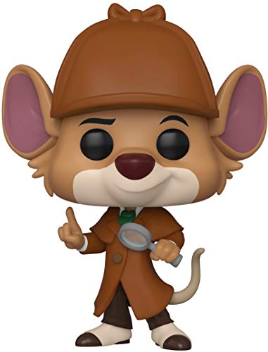Funko Pop! Disney: Mouse Detective-Basil of Baker Street MouseDetective - The Great Mouse Detective - Vinyl-Sammelfigur - Geschenkidee - Offizielle Handelswaren - Spielzeug Für Kinder und Erwachsene von Funko