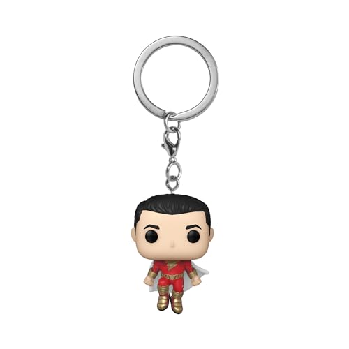 Funko Pop! Keychain: Shazam 2 - Neuartiger Schlüsselanhänger - Vinyl-Minifigur Zum Sammeln - Strumpffüller - Geschenkidee - Offizielle Handelswaren - Movies Fans - Minifigur von Funko