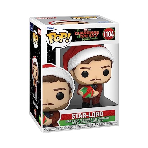 Funko Pop! Marvel: Guardians of The Galaxy Holiday Special - Star-Lord - Vinyl-Sammelfigur - Geschenkidee - Offizielle Handelswaren - Spielzeug Für Kinder und Erwachsene - Movies Fans von Funko