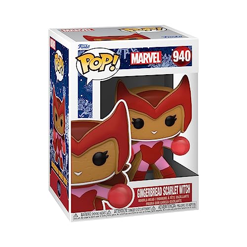 Funko Pop! Marvel: Holiday - Scarlet Witch - Marvel Comics - Vinyl-Sammelfigur - Geschenkidee - Offizielle Handelswaren - Spielzeug Für Kinder und Erwachsene - Comic Books Fans Funko Pop! Marvel: Holiday - Scarlet Witch - Marvel Comics - Vinyl-Sammelfigur - Geschenkidee - Offizielle Handelswaren - Spielzeug Für Kinder und Erwachsene - Comic Books Fans von Funko