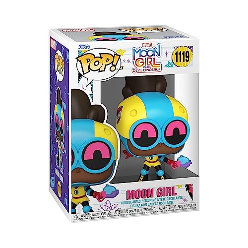 Funko POP! Marvel: Moon Girl - Moon Girl and Devil Dino - Vinyl-Sammelfigur - Geschenkidee - Offizielle Handelswaren - Spielzeug Für Kinder und Erwachsene - Comic Books Fans - Modellfigur Für Sammler von Funko