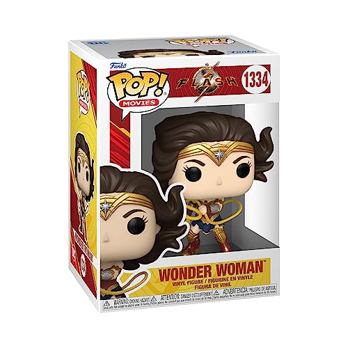 Funko Pop! Movies: DC - The Flash - Wonder Woman - DC Comics - Vinyl-Sammelfigur - Geschenkidee - Offizielle Handelswaren - Spielzeug Für Kinder und Erwachsene - Comic Books Fans von Funko