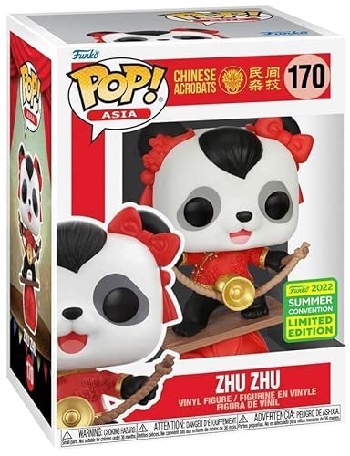 Pop! Asia Chinese Acrobats 170 Zhu Zhu 2022 Summer Convention Pop! Asia Chinese Acrobats 170 Zhu Zhu 2022 Summer Convention von Funko