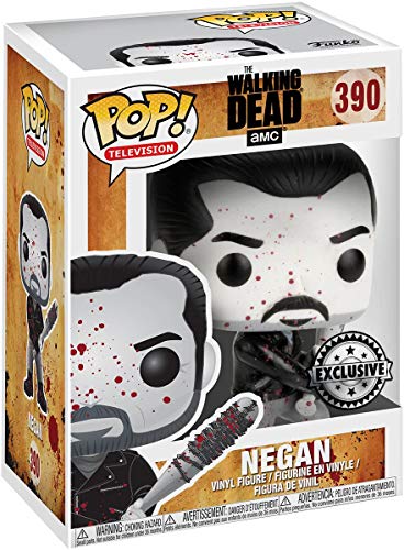 Figur Pop The Walking Dead Negan Black & White Exclusive von Funko