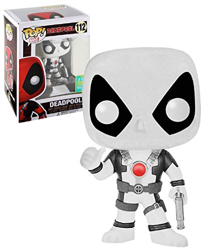 Pop! Marvel: Deadpool Thumb Up B&W Sdcc 2016 Exclusive #112 Vinyl Bobble-Head Figure Pop! Marvel: Deadpool Thumb Up B&W Sdcc 2016 Exclusive #112 Vinyl Bobble-Head Figure von Funko