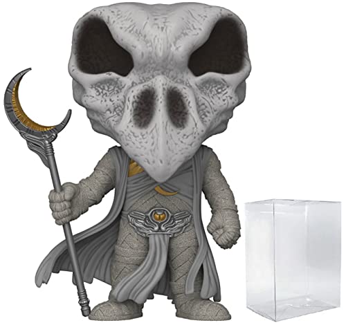 Pop Marvel: Mondritter – Khonshu Funko Pop! Vinyl-Figur (zusammen mit kompatibler Pop-Box-Schutzhülle), mehrfarbig, 9,5 cm von Funko