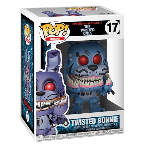 Funko POP! Books: Five Nights at Freddy's (FNAF) - Twisted Bonnie - FNAF The Twisted Ones - Vinyl-Sammelfigur - Geschenkidee - Offizielle Handelswaren von Funko