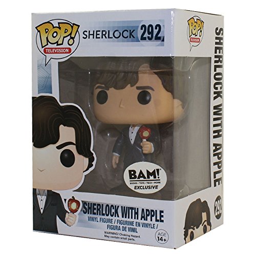 Sherlock Holmes mit Apple Limitierte Edition Pop! Vinyl Figur von Funko