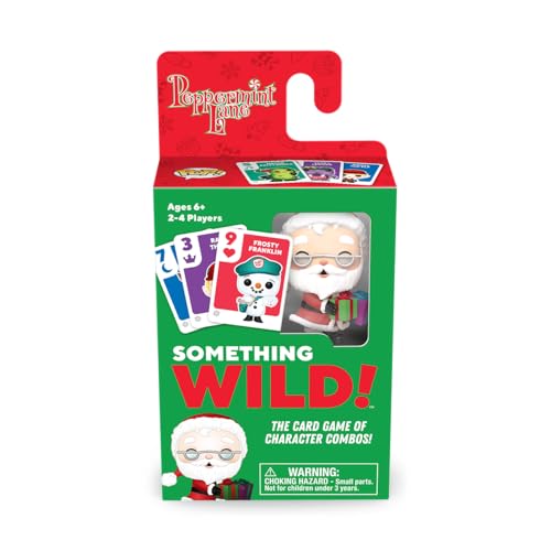 Funko Something Wild! Peppermint Lane mit Santa Claus Pop! Kartenspiel für 2-4 Spieler ab 6 Jahren von FUNKO GAMES