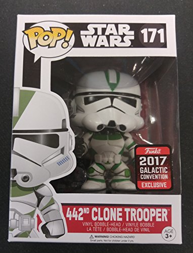 Star Wars 604336 Pop Vinyl 171 442 Clone Trooper Celebration*, Actionfiguren von Funko