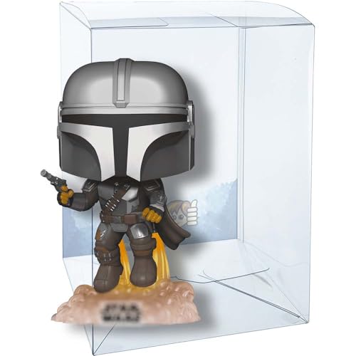The Ma ndaloria n (GameStop Exc): P o p ! Vinyl Figurine Bundle with 1 Compatible Graphic Protector (408-51405 - B) von Funko