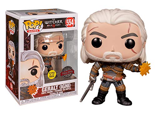 The Witcher 3: Wild Hunt – Geralt Glow US Exclusive Pop! Vinyl von Funko