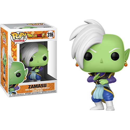 Zamasu: Dragonball Superx Funko Pop! Animation Vinyl Figure & 1 PET Plastic Graphical Protector Bundle [#316/24981 - B] von Funko
