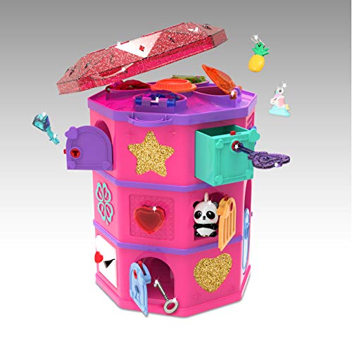 FUNLOCKETS S19700 Secret Surprise Escape Game Treasure Hunt Tower, Find The Jewels, Make Your Own Charms, Exciting Puzzle and Jewellery Box, Aged 6 Years Plus, Multi FUNLOCKETS S19700 Secret Surprise Escape Game Treasure Hunt Tower, Find The Jewels, Make Your Own Charms, Exciting Puzzle and Jewellery Box, Aged 6 Years Plus, Multi von FUNLOCKETS
